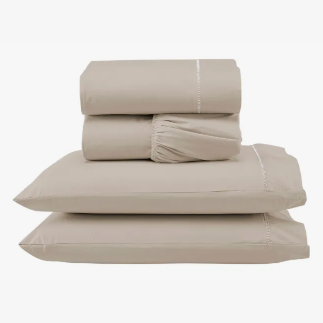 Jogo Lençol Casal King 4 Pçs Versatile Micropercal 300 Fios